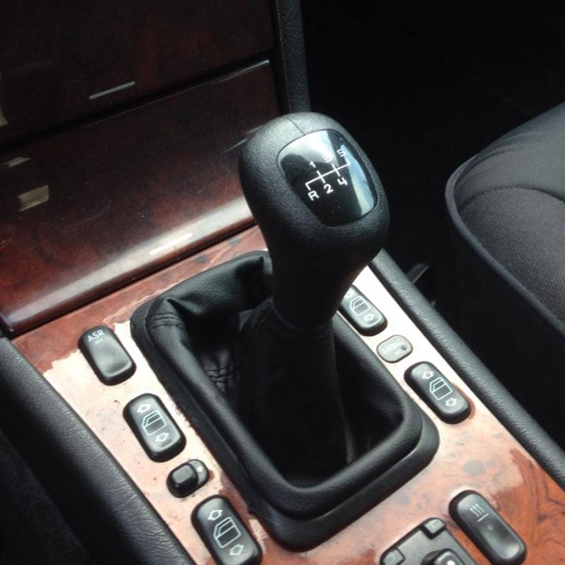 Для Mercedes Benz W202 C Class S202 W208 C208 CLK W210 E ручка переключения передач рычаг переключения передач чехол багажника аксессуары для автомобилей