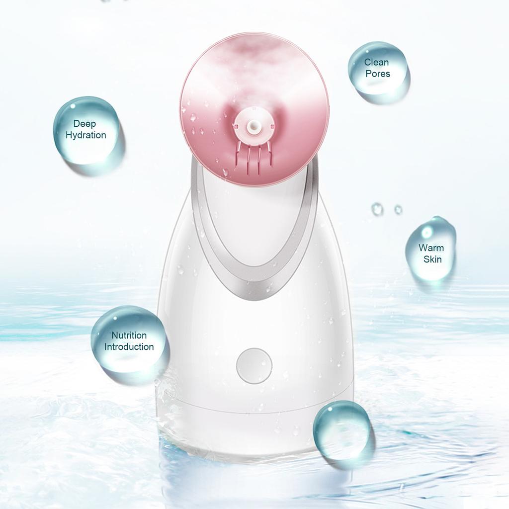 Отпариватель для лица Большой туман Нано-спрей Глубокое увлажнение Очистка пор Питание Введение Теплая кожа