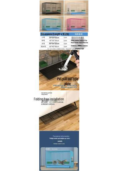 Очень большая клетка для кроликов, морских свинок, хомяков и шиншилл с туалетом