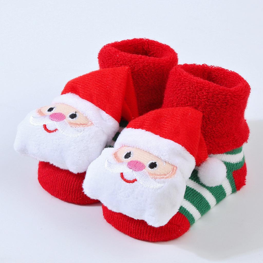 Christmas Socks Thick Warm Baby Socks Winter Cotton Socks