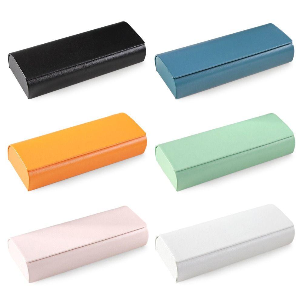 Pressure-Resistant Sunglasses Bag Fold-able Eyeglass Cases Retro Glasses Box Men Women