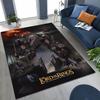 3D L-Властелин Колец H-Хоббит Кино Коврик-Дорожка для Спальни Гостиной Дивана Дома Декор Дверного Коврика, Большой Детский Нескользящий Напольный Коврик