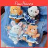 Plush Keychain Playful With Cartoon Dancing Animals Perfect For Key Accessories