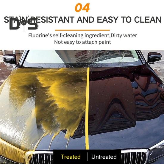 Автомобильный восковой полироль 3-в-1 Керамическое покрытие Полироль Воск Длительная защита Легко наносится Удаляет царапины Окисление Уход за лакокрасочным покрытием автомобиля Защитный воск