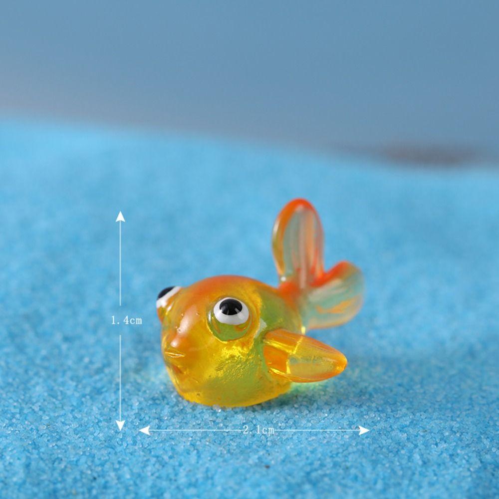 DIY Sea Fish Model Micro Landscape Marine Animals Miniature Sea Animals Ornaments Home Decor