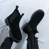 Handmade Luxury Men Ankle Boots Autumn Winter Cow Suede Leather Shoes Outdoor Work Toooling Boots Male All-match Chelsea Boots