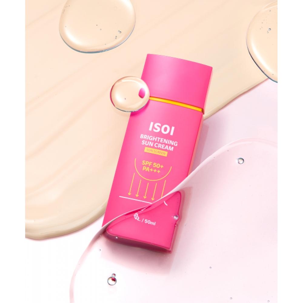 Isoi Brightening Sun Cream  Tone Up  50ml