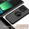 KEYSION Модный матовый чехол для Xiaomi 13 Pro 5G, прозрачный силиконовый + подставка для кольца из поликарбоната, противоударный чехол для телефона для Xiaomi Mi 13 Pro