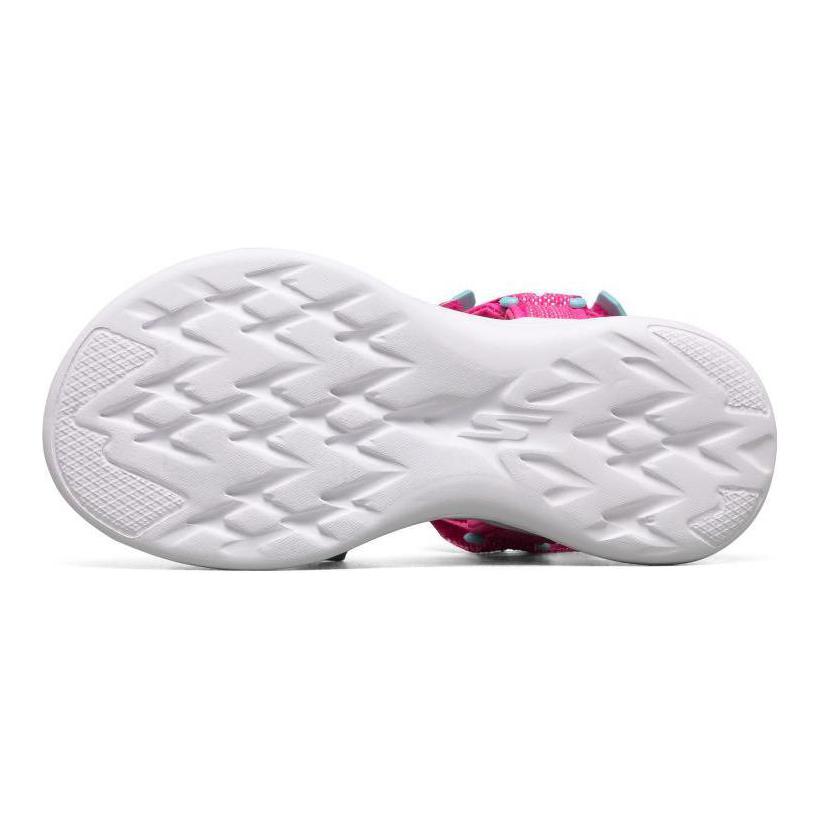 Skechers Нескользящие детские сандалии Детские сандалии Розовый Синий 86965L-HPAQ