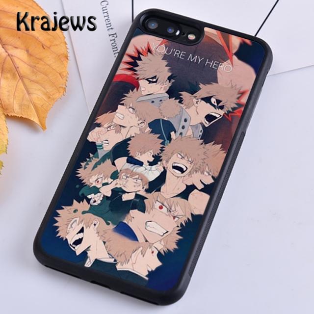 Чехол для телефона Boku no Hero Academia Katsuki Bakugou для iPhone 14 5S 6S 7 8 plus X XR XS 11 12 13 pro max Samsung S21 S22 ultra