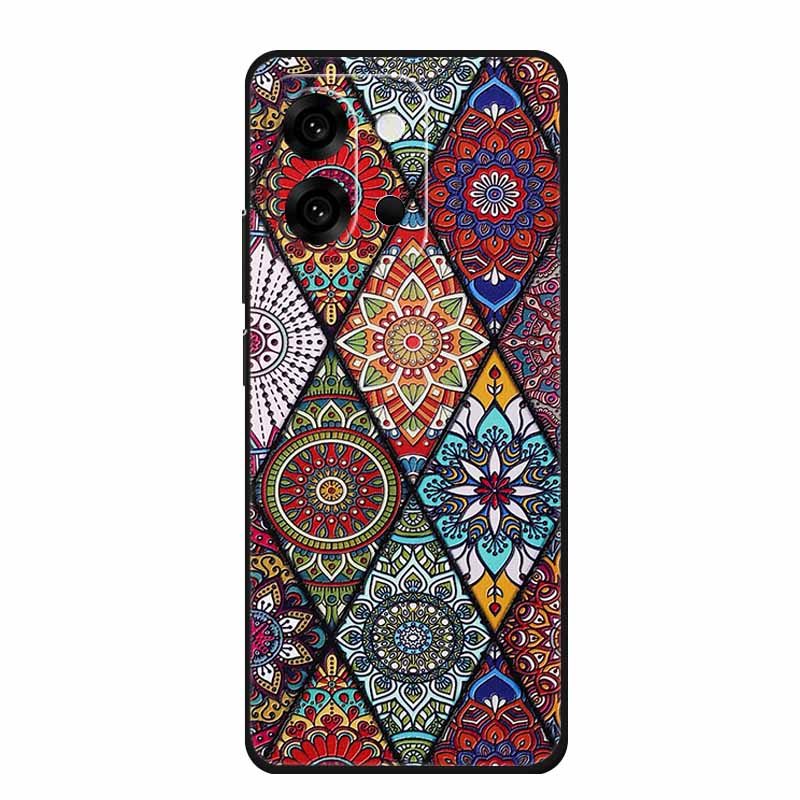3D Тисненый Чехол Для OnePlus 13T 2025 Чехол Для Телефона 13 T Coque Цветы Силиконовый Мягкий Задний Чехол Для OnePlus 13s 2025 Чехол 13 s Funda