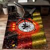 Germany Football Emblem Printed Office Carpet Chair Cushion  Entryway Rug, Rugs for Living Room, Bedroom Christmas gifts