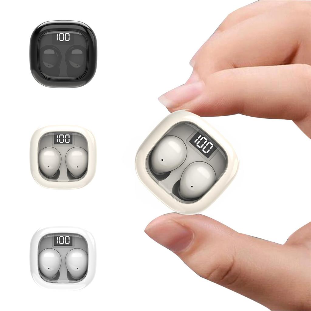 Самые маленькие беспроводные наушники Bluetooth, маленькие наушники, беспроводные наушники для сна IPX5 водонепроницаемые для маленьких ушных каналов