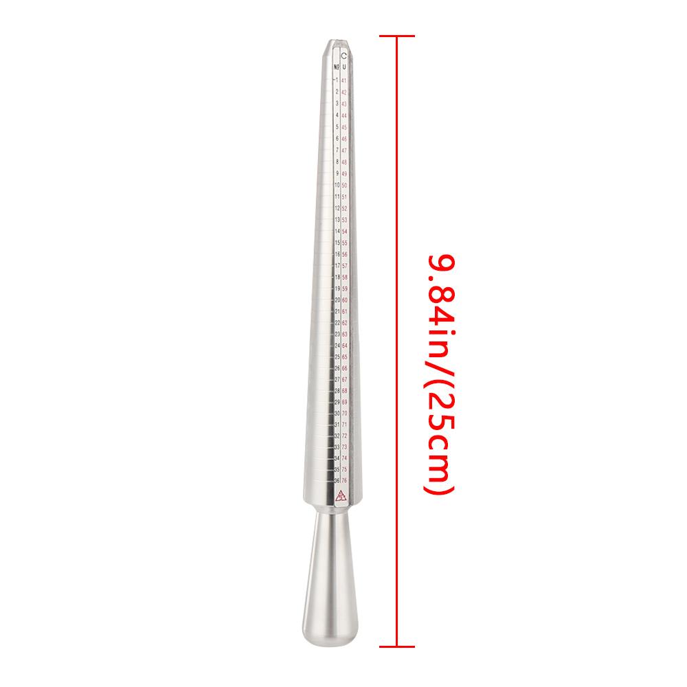 Metal Measure Stick Professional Jewelry Measure Tool US Size Finger Ring Sizer Ring Sizer Tool