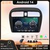 Android Auto Radio Player For Mitsubishi Mirage 6 Attrage 2012 2013 2014 2015 2016 2018 GPS Navigation Multimedia BT No 2din DVD