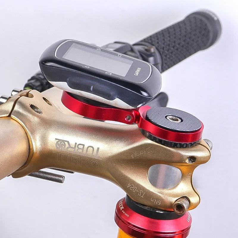 Bicycle Computer Holder Bike Stopwatch GPS Mount Stem Top Cap Computer Holder Phone Holder For Garmin Bryton Cateye Wahoo