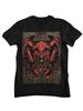Dungeons & Dragons Руководство игрока Череп демона Ретро Настольная ролевая игра Уличная одежда Хлопок Оверсайз