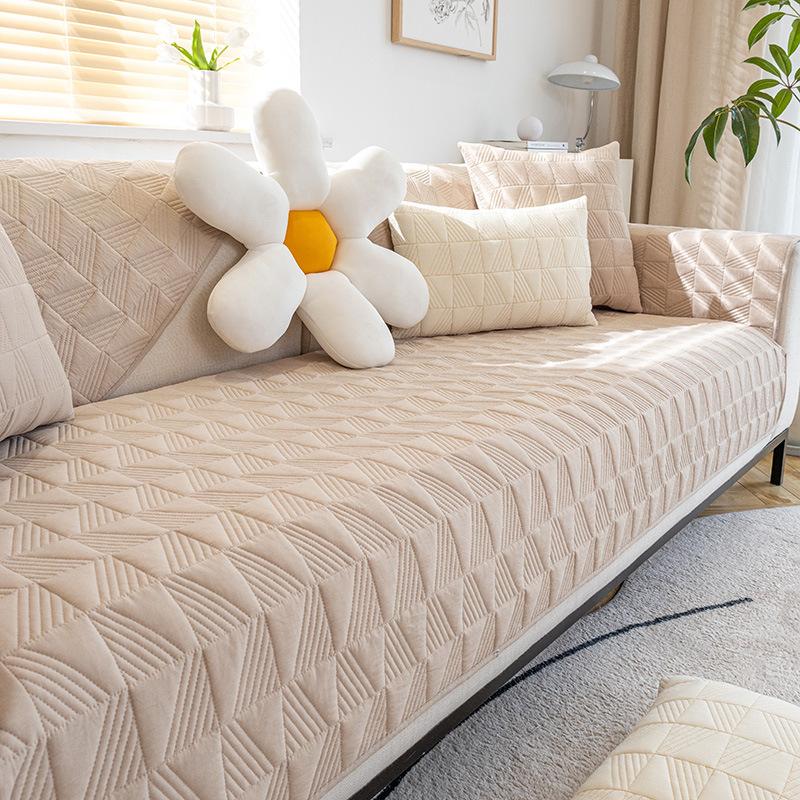 Sofa Cushion Four Seasons Universal Simple Modern Non-Slip Summer Sofa Cover Seat Cushions Backrest Towel Cover Cloth Universal Cover