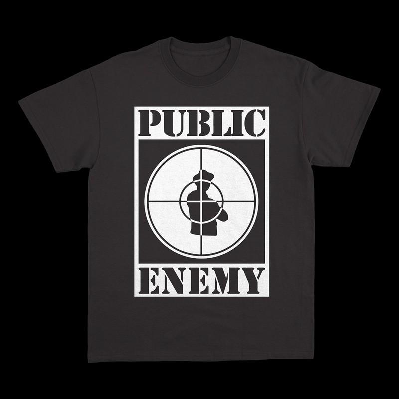 Ретро Футболка унисекс Public Enemy Тур Все размеры 21D695