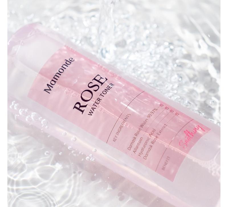 Mamonde Тоник Vegan Rose Water 250 мл, 500 мл / Успокаивающий и увлажняющий тоник