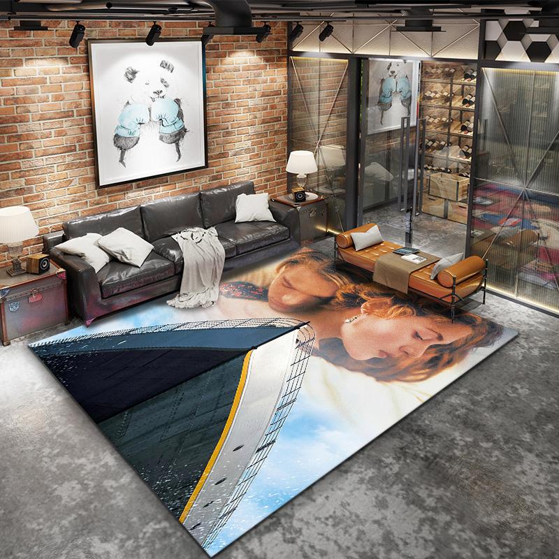 Titanic Carpet Rug For Living Room Bedroom Home Sofa Decoration Kids Play Nonslip Floor Mat