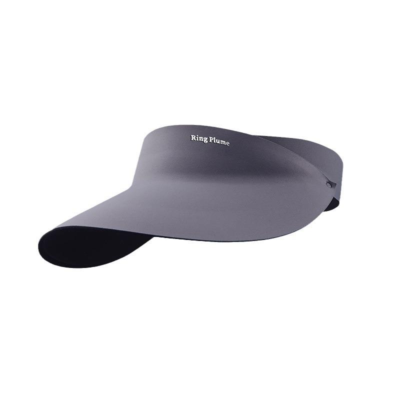 Foldable sunscreen hat Women's summer seamless integrated large brim sun hat UV protection empty top cycling sun hat