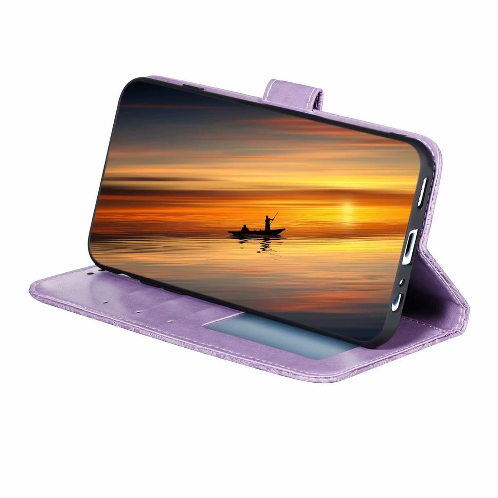 Phone Case For Samsung Galaxy A12 A22 A14 A34 A54 M12 M33 M53 M23 M32 M22 A32 A52 A72 5G A13 A53 A 12 54 32 52 Book Stand Wallet Leather Flower Cover