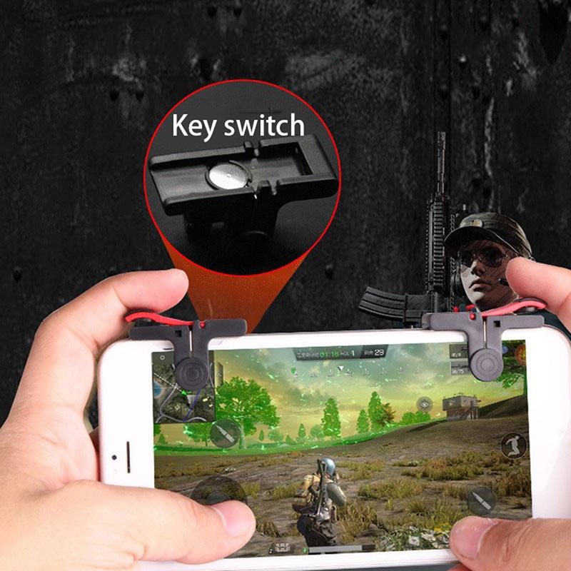 Pubg мобильный телефон Shooter Aim Controller Игровой триггер L1R1 Кнопка для смартфона