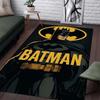 Batman Pattern Rug - Non-slip Kitchen and Outdoor Rug, Yoga Rug, Home and Bedroom Decoration, Birthday Gift