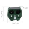 Waterproof Motion Sensor Ultrasonic Animal Repeller Solar Powered  For Bat Mouse Squirrels Racoon Skunk In Garden Outdoor & Yard