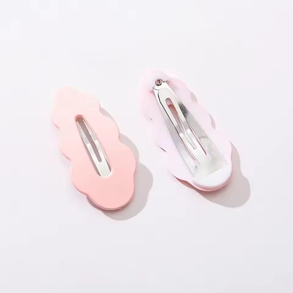 2 шт. Модное украшение для волос Облака Заколки для волос Сладкий головной убор Конфетный цвет Заколки для волос Стиль INS Милая заколка Аксессуары для волос для девочек