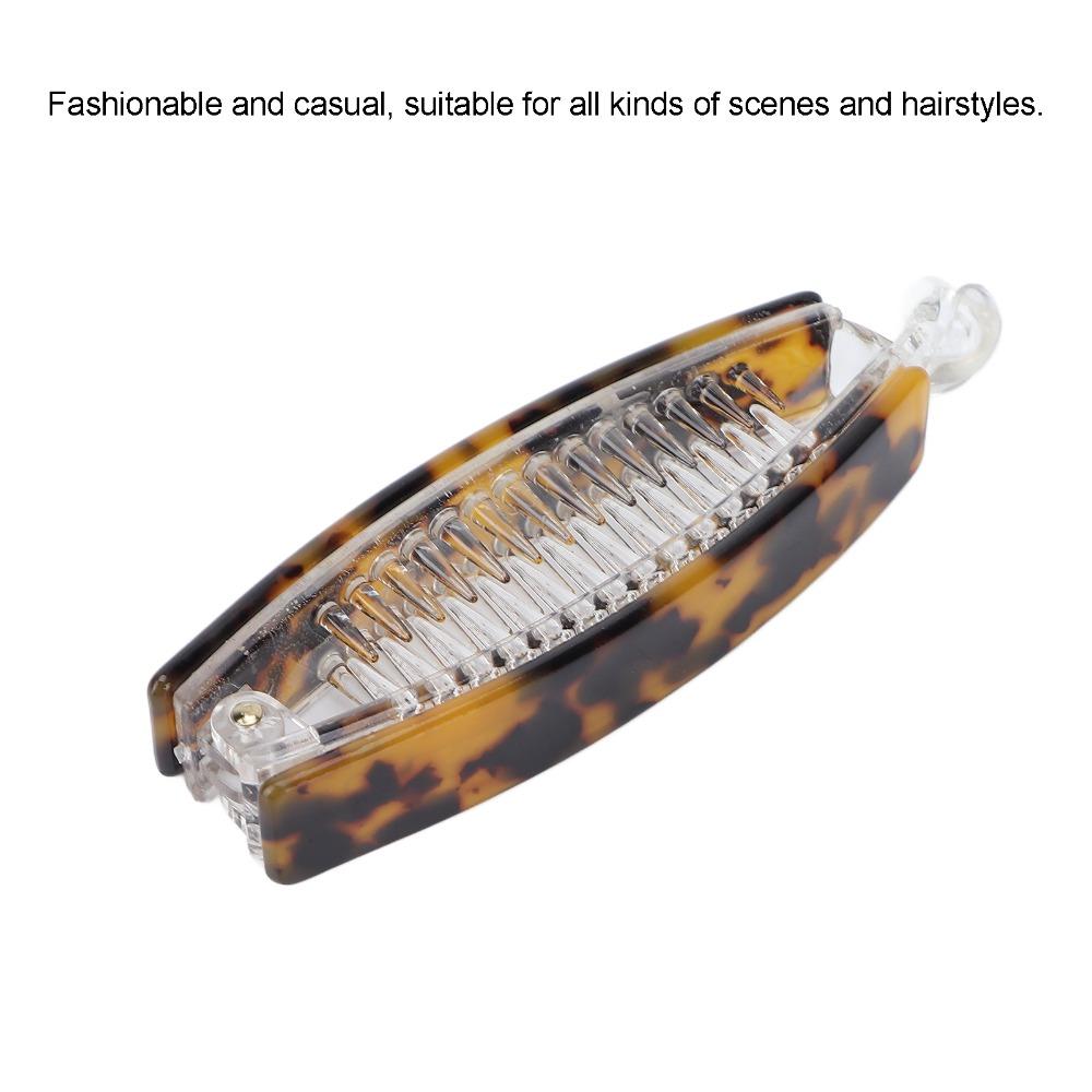 Tortoiseshell Banana Clip Strong Claws Banana Barrette Volumizing Hair Hair Claw For Women
