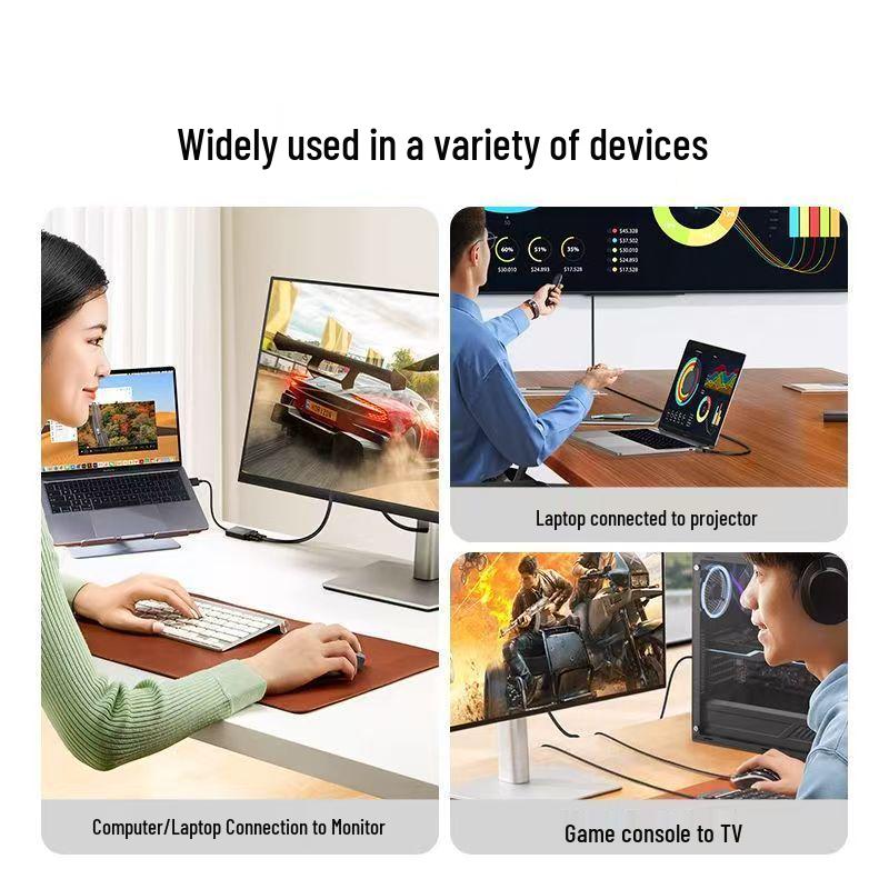 5-в-1 USB-C док-станция HDMI: 4K HD USB-хаб для ноутбука/телефона/Switch