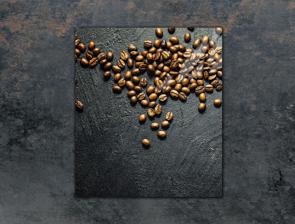 GLASS CUTTING BOARD 45x52 Coffee
