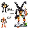 New Hero Factory 5.0 Star Warrior Building Blocks 2IN1 Combined Robot Mech EVO Furno Bulk Bricks Toys For Boys Kids Xmas Gifts