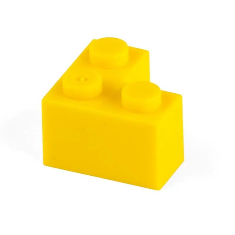 80 ШТ. УГОЛКИ-КИРПИЧИКИ 1x2x2 Совместимые 2357 Самоблокирующиеся Кирпичики Строительные Блоки Игрушки Аксессуары