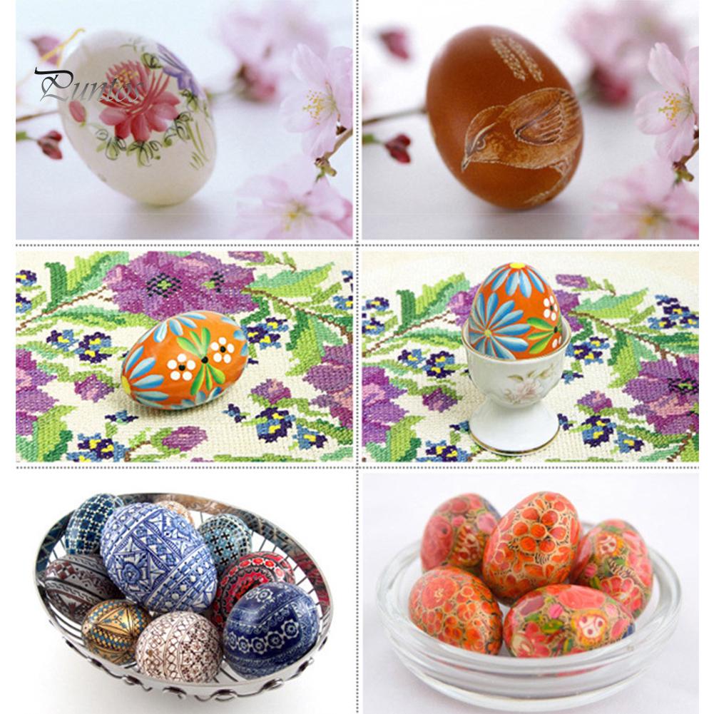 Искусственные яйца для декорирования на Пасху. 6 шт