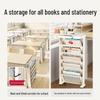 Wusheng Bookshelf: Desk Organizer & Side Hanging Book Pocket for Students