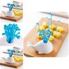 Charming Whale-themed Kitchen Utensil Set With 16 Colorful Fruit Vegetable Forks