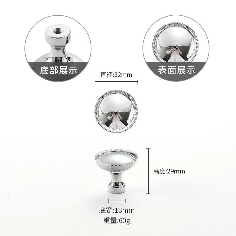 European Solid Brass Handles for Furniture Shell Shape Cabinet Knobs and Handles Kitchen Drawer Handles Shoe Cabinets Pulls