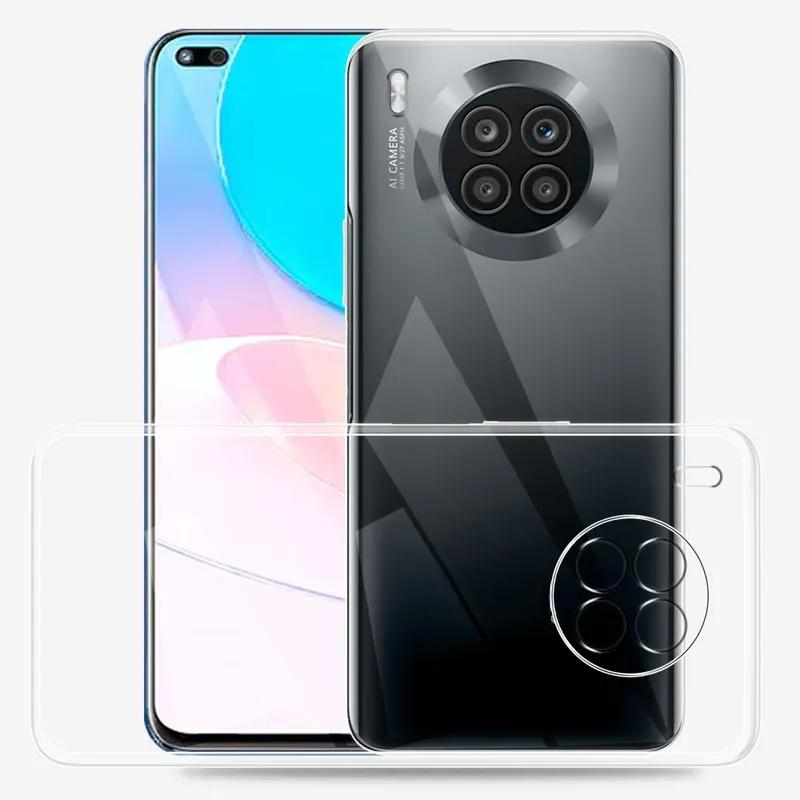 For Huawei Nova 8i Case For Nova8i Silicone Soft Transparent Mobile Phone Cases Clear Back Cover Funda Coque Carcase Shell Capa