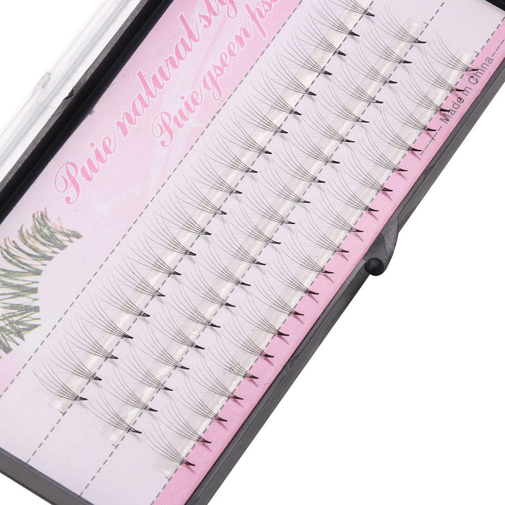 Объем натуральный 0,07 мм толщина норка черный накладные ресницы наращивание ресниц отдельные ресницы