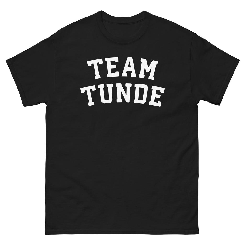 Team Tunde Shirt | Funny Y2K Graphic Tee | Custom Team Name Shirt | Personalized Y2K Team Tee | Retro 90s 2000s Group Shirt