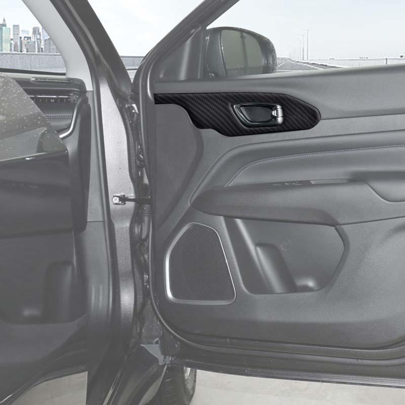 ABS Накладка-декорация на ручку внутренней двери для Jeep Compass 2021 года и новее, аксессуары для интерьера