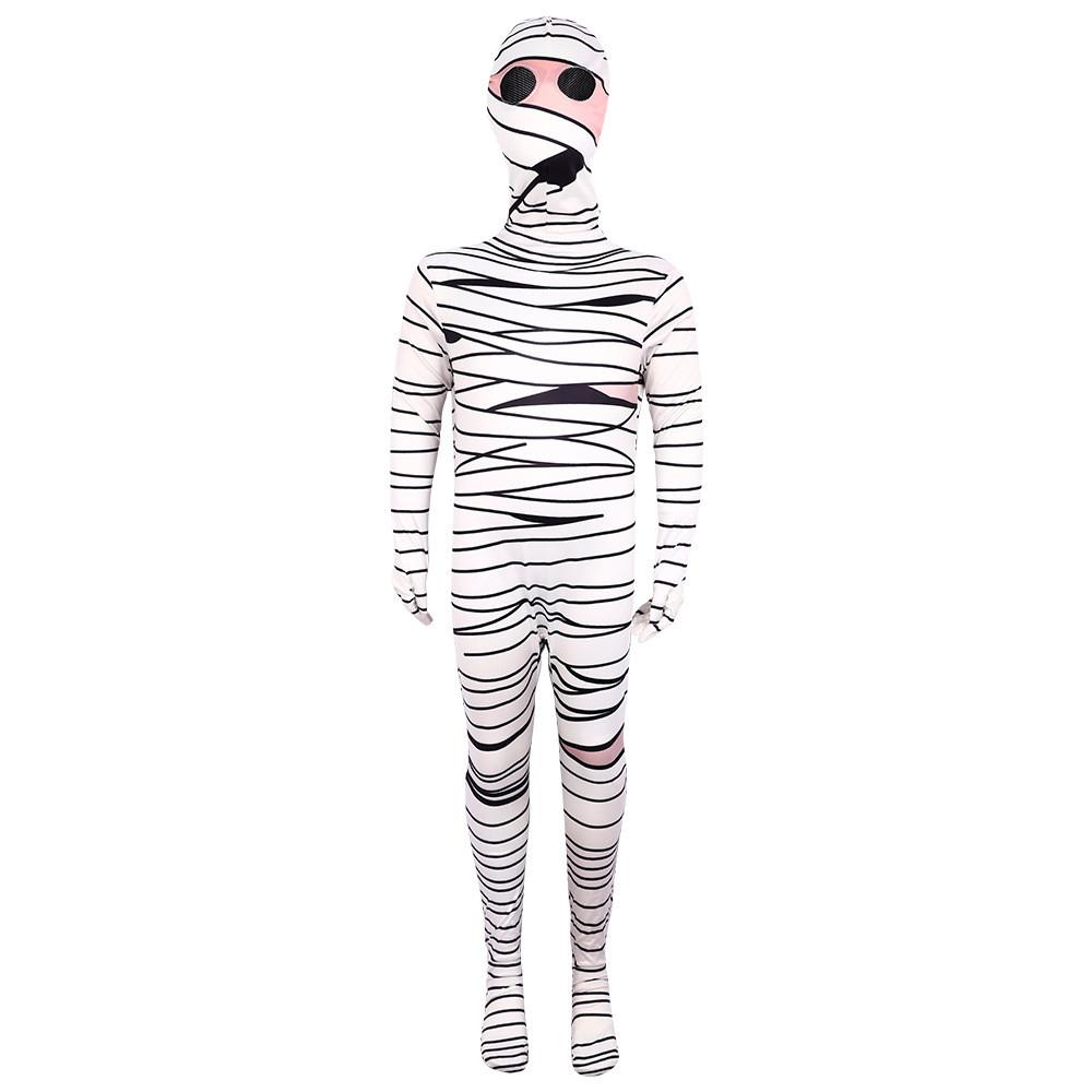 Mummy Cosplay Clothing Party Perform Stage Performance Drama Activity Bodysuit