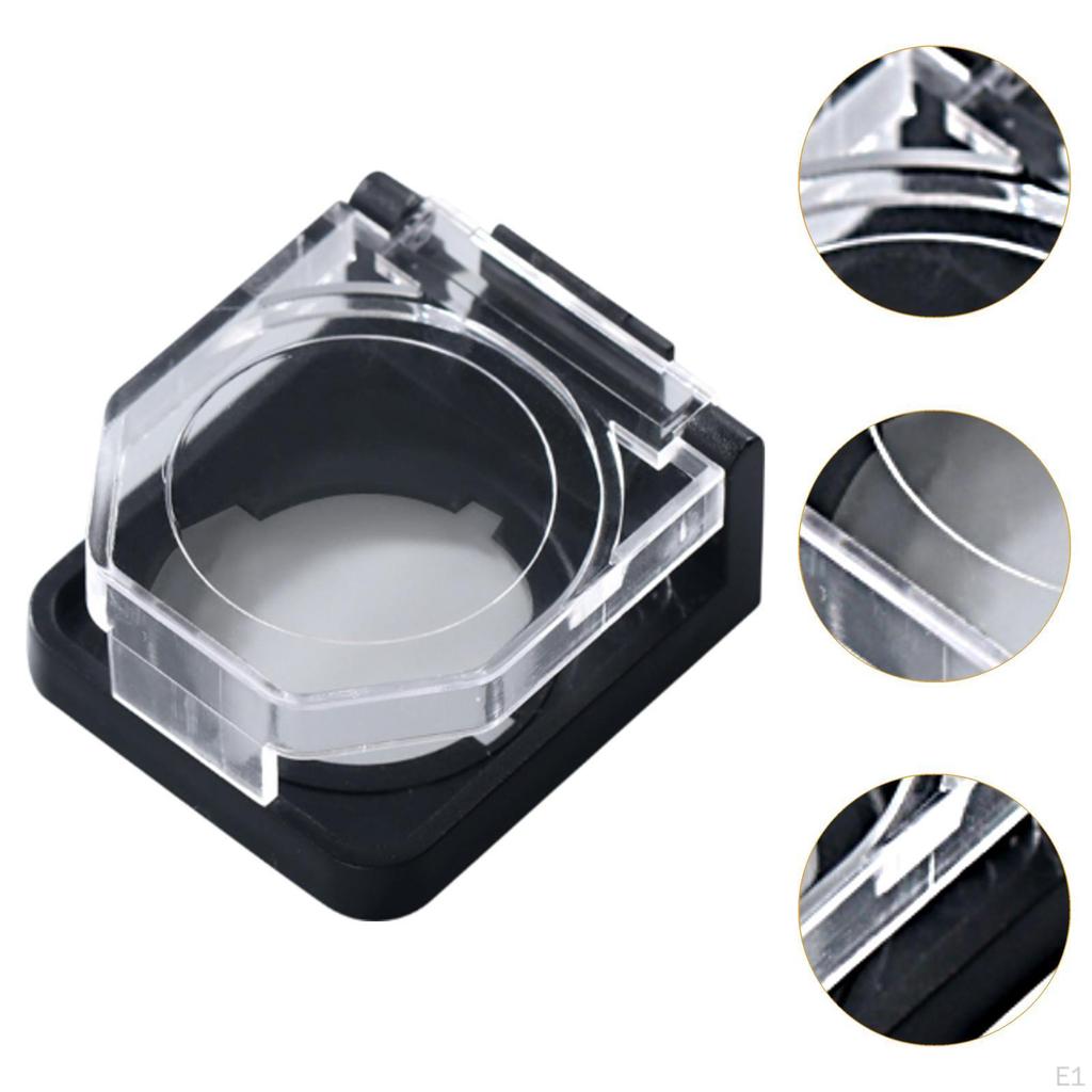 Защитная крышка для кнопки, пылезащитная крышка переключателя, простая установка, универсальная, легкая, аксессуары