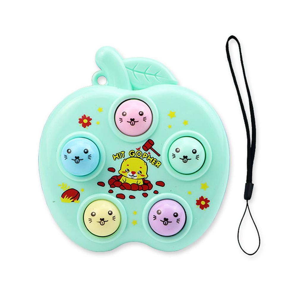 Декомпрессионная игрушка-молоток, игрушка для стукания, ручная игра «Ударь крота», декомпрессионный брелок для взрослых, игрушка для координации рук и глаз