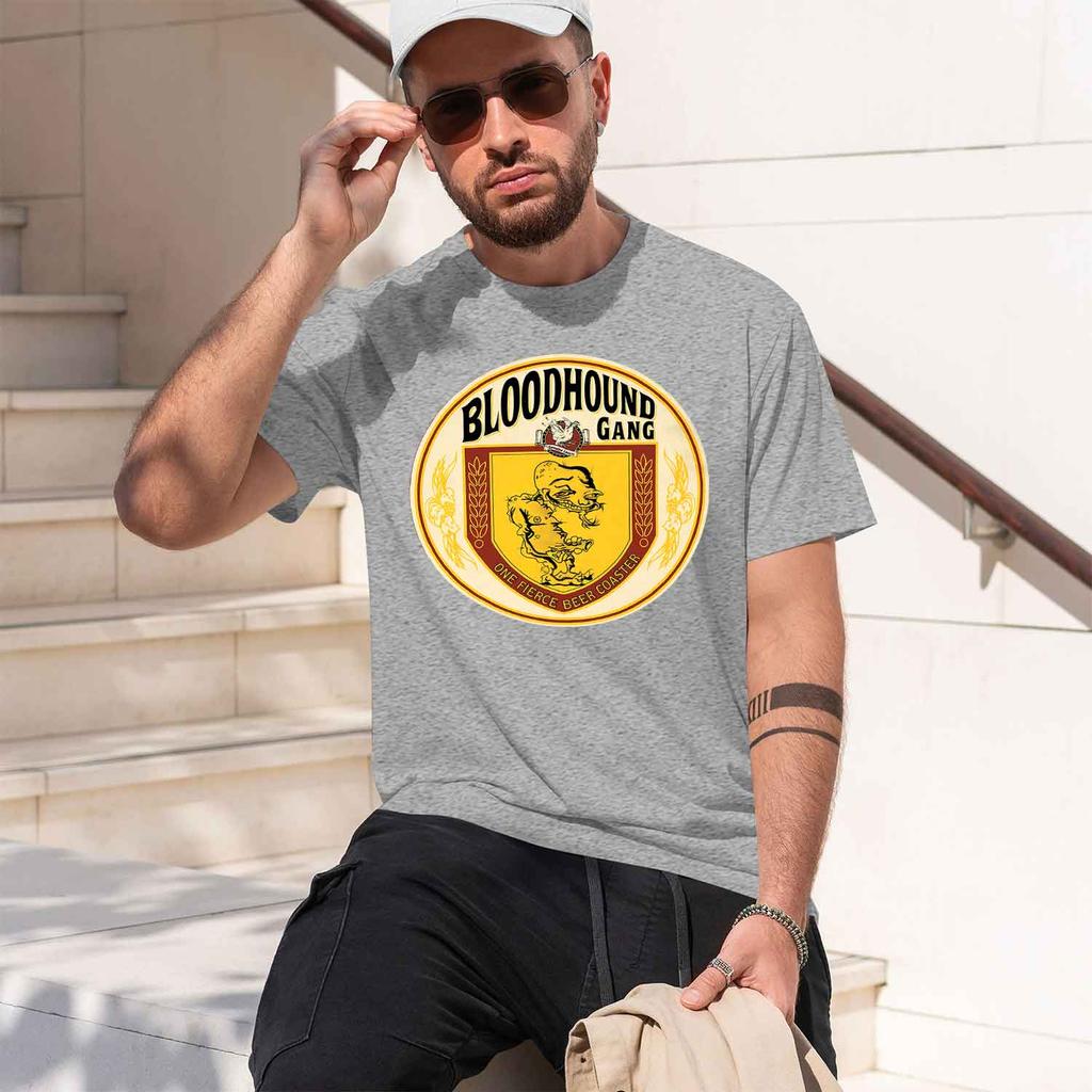 Bloodhound Gang 2026 New Model Unisexs Shortsleeve Crewneck Tshirt Classic Casual Multiple Colors And Sizes For Daily Wear Alld