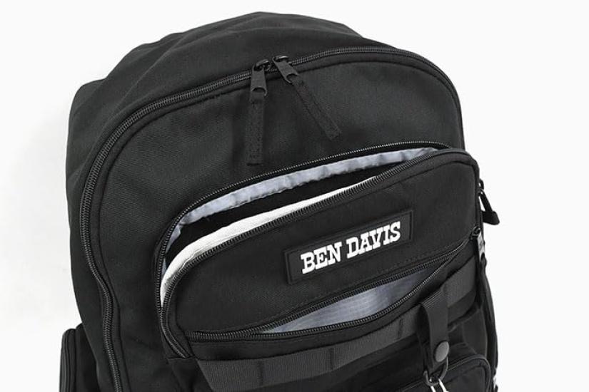 Ben Davis BDW-8382 Рюкзак, 10 карманов, Черный