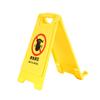 Desk Phone Stand with Warning Sign & Mirror, Foldable Portable Creative Desktop Decoration